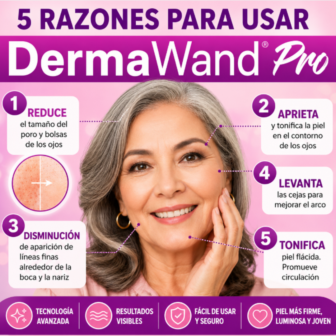 5 razones para usar DermaWand Pro